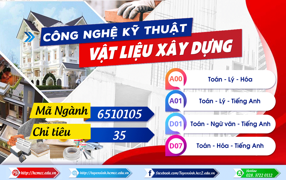 Công nghệ kỹ thuật Vật liệu xây dựng - Ngành nghề HOT đáp ứng nhân lực 4.0 ngày nay