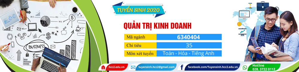 Tại sao chọn ngành quản trị kinh doanh Trường cao đẳng xây dựng TP. HCM