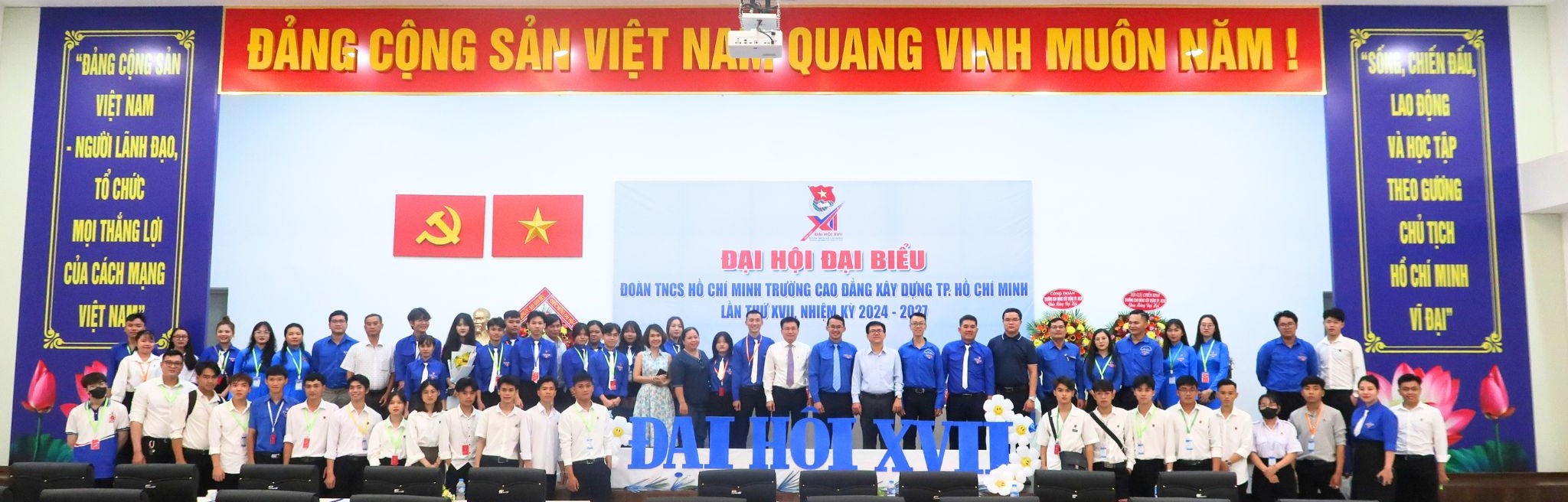 Đại Hội Đại Biểu Đoàn TNCS Hồ Chí Minh Trường Cao Đẳng Xây Dựng Tp. Hồ Chí Minh Lần Thứ XVII, Nhiệm Kỳ 2024 - 2027