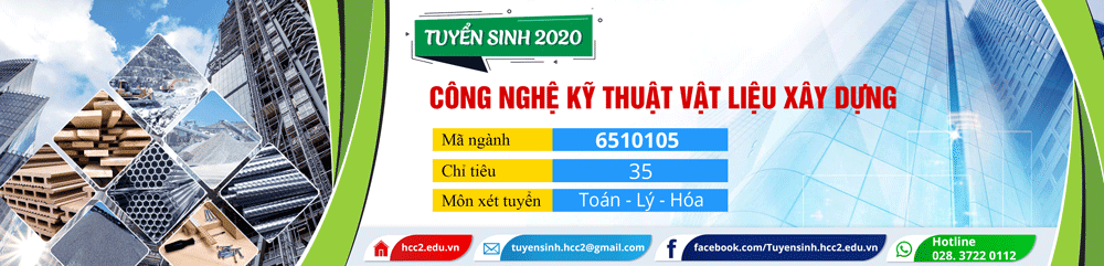 07 Lý do nên học ngành Công nghệ kỹ thuật Vật liệu xây dựng tại trường CĐXD Tp. HCM