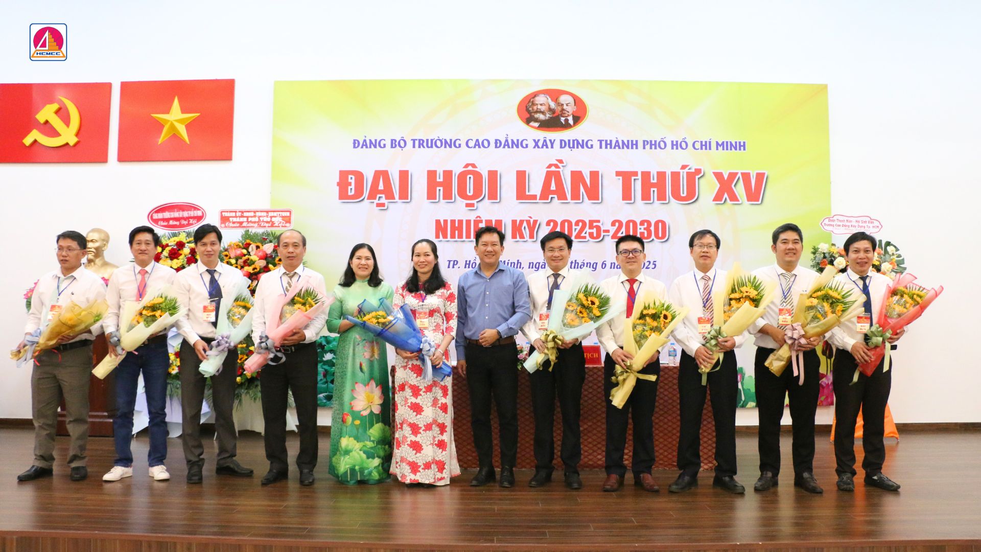 Đại Hội Đảng Bộ Trường Cao Đẳng Xây Dựng TP.HCM Lần Thứ XV, Nhiệm Kỳ 2025 – 2030