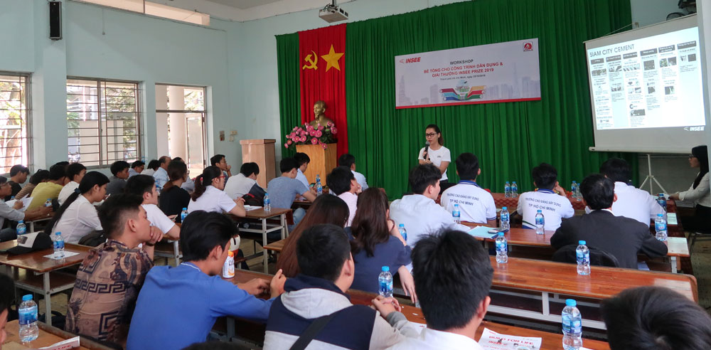 Chuyên đề workshop Bê tông cho công trình dân dụng và giải thưởng INSEE Prize 2019