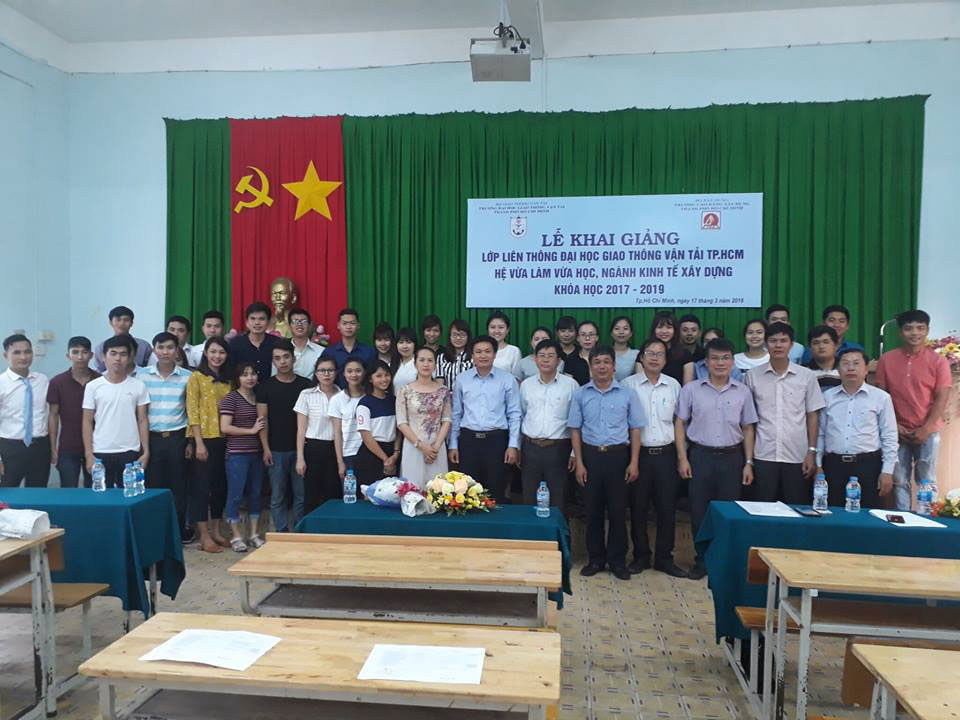 Khai giảng lớp liên thông Đại học ngành Kinh tế xây dựng tại Trường Cao Đẳng Xây Dựng thành phố Hồ Chí Minh