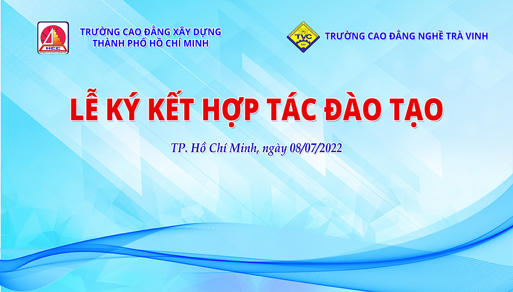 Lễ ký kết  hợp tác đào tạo với Trường Cao đẳng Nghề Trà Vinh