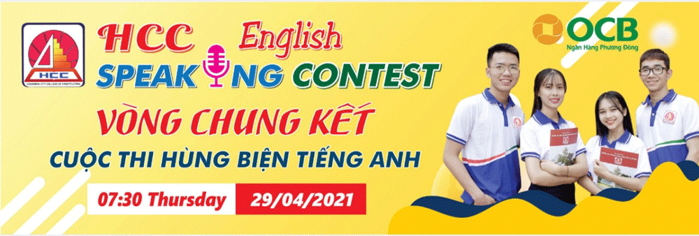 Cuộc thi hùng biện tiếng Anh 2021 - HCMCC