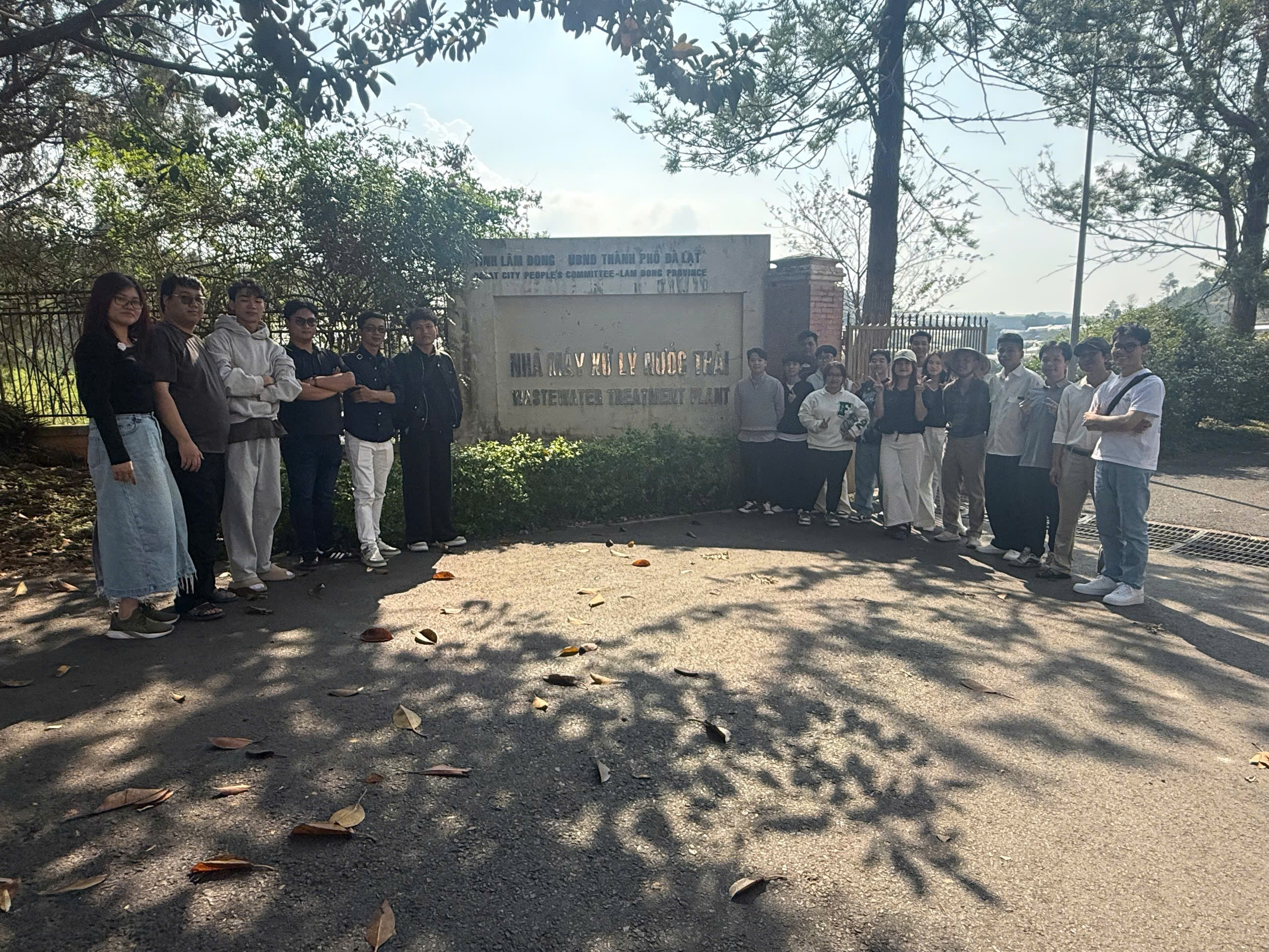 Sinh Viên Lớp 24CDN Tham Quan Thực Tế Tại Nhà Máy Xử Lý Nước Thải - Đà Lạt
