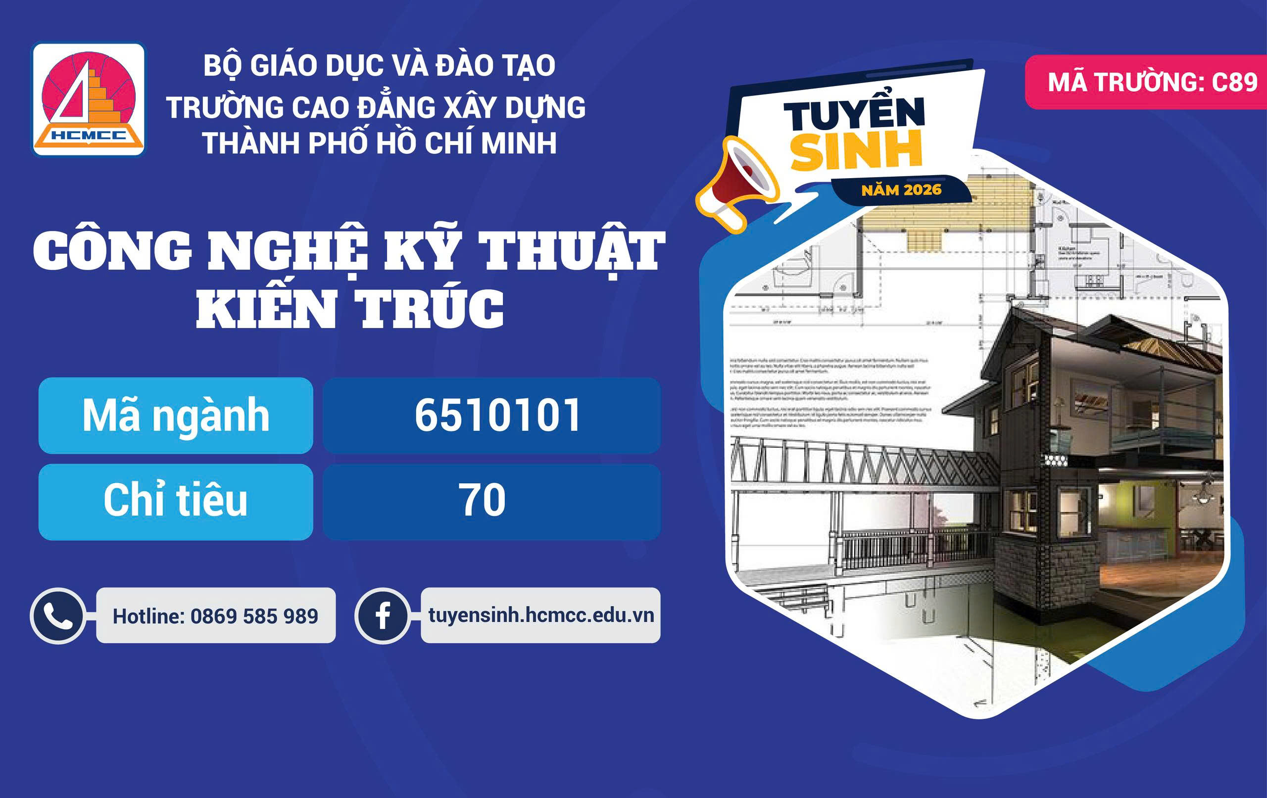 Tuyển sinh - Xét tuyển cao đẳng chính quy